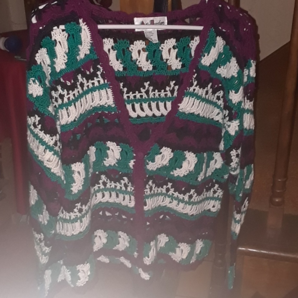 Sale! awesome vtg cardigan